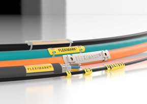 For clear marking and labelling of cables, lines, single cores and components