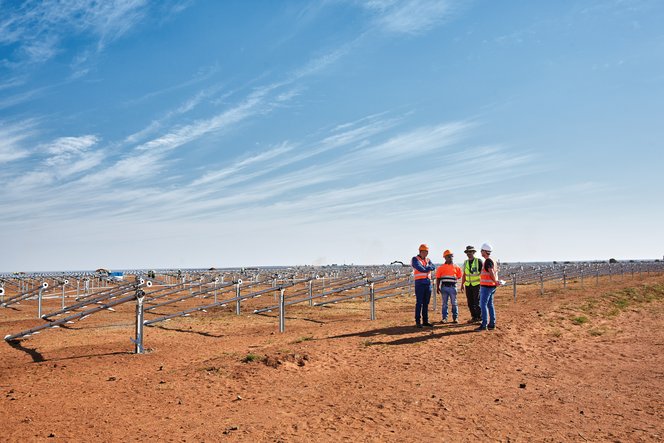 Reference: One of the largest solar parks in South Africa, 2020 Reference: One of the largest solar parks in South Africa, 2020